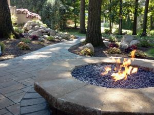 hardscape-with-fire-pit-Kelowna-bc